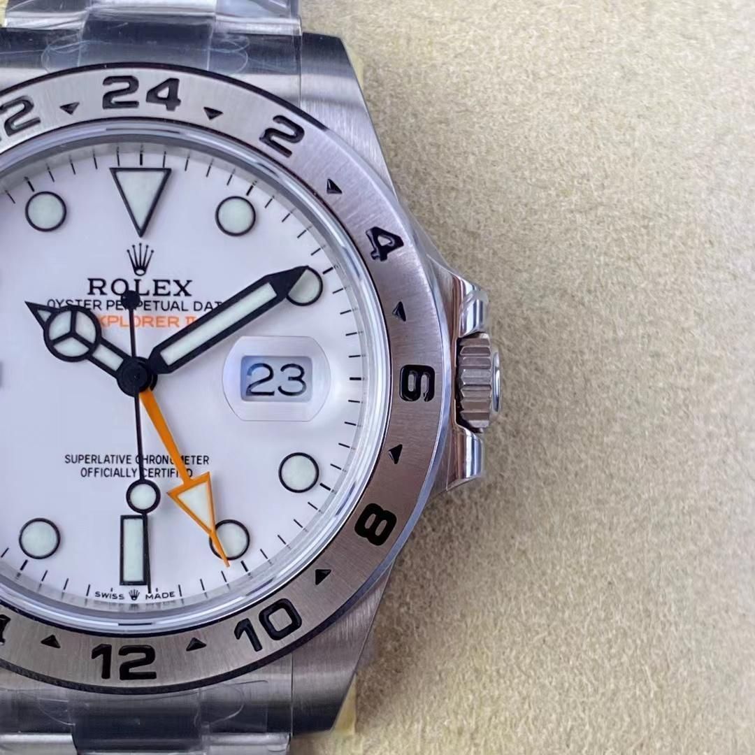 ROLEX ロレックス エクスプローラー II 216570 白文字盤 - メルカリ