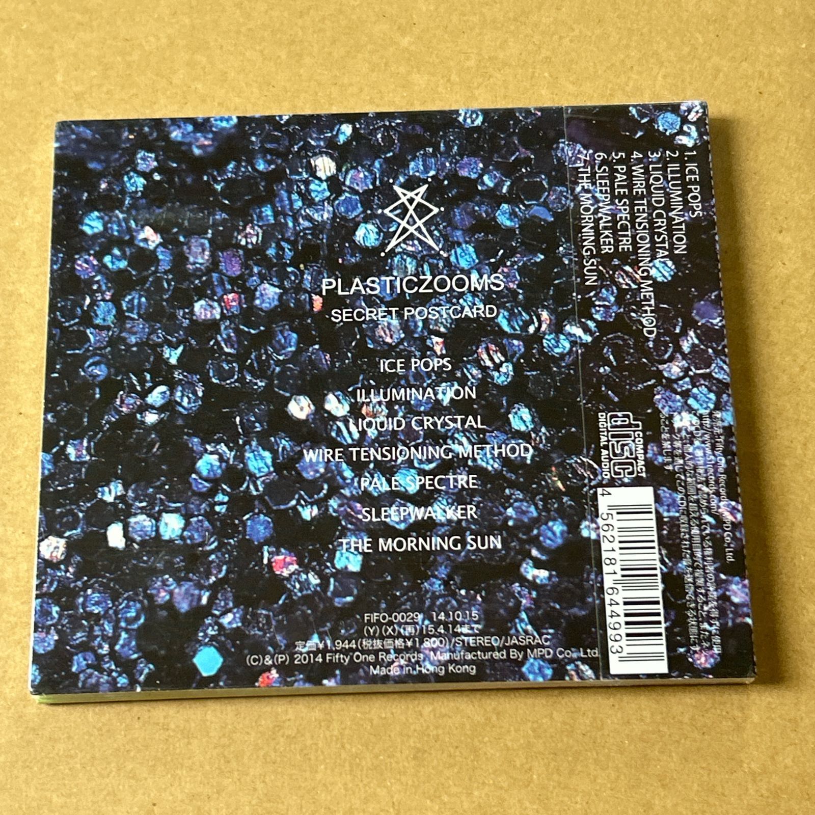 SECRET POSTCARD PLASTICZOOMS CD