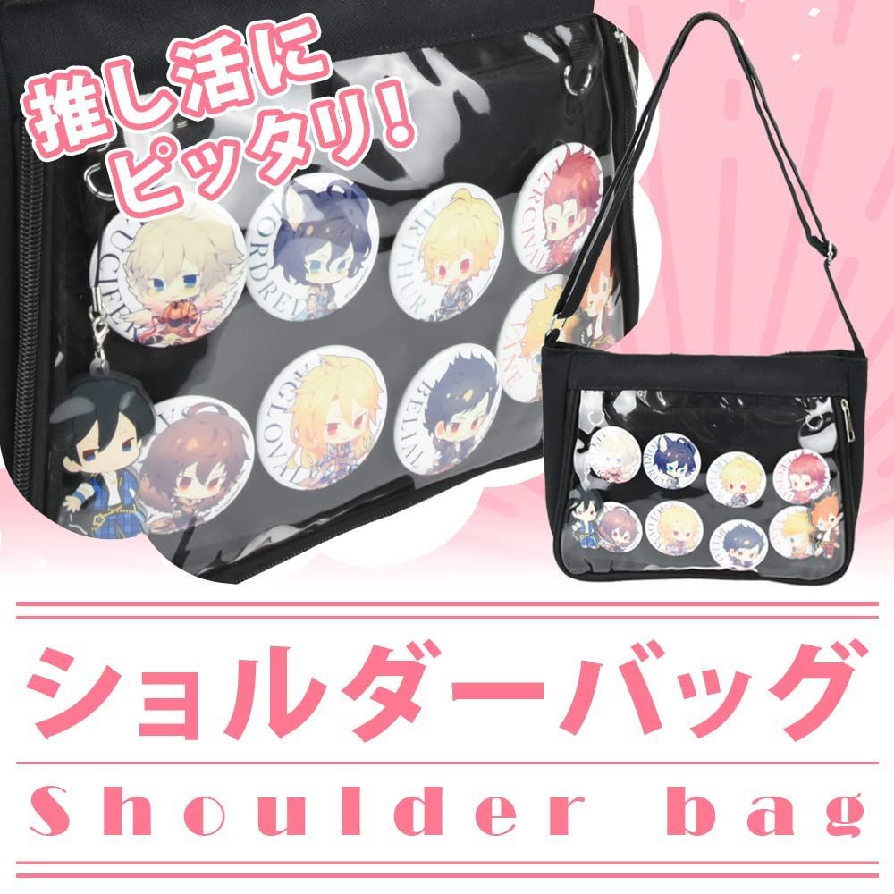 数量限定】痛バッグ 痛バ ショルダーバッグ アクキー 缶バッジ
