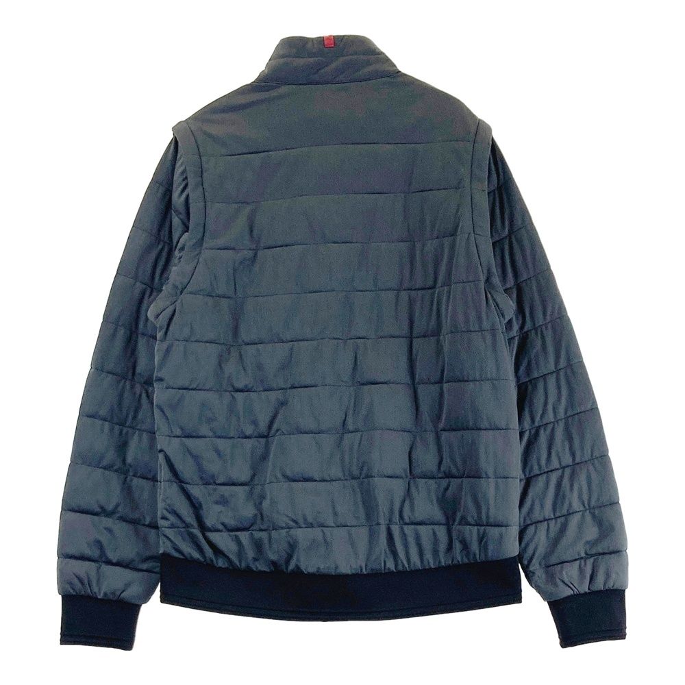 サイズ L CALLAWAY キャロウェイ モデル 2WAY 中綿ジャケット ヘリンボーン柄 グレー系 240101518970 ゴルフウェア メンズ ストスト