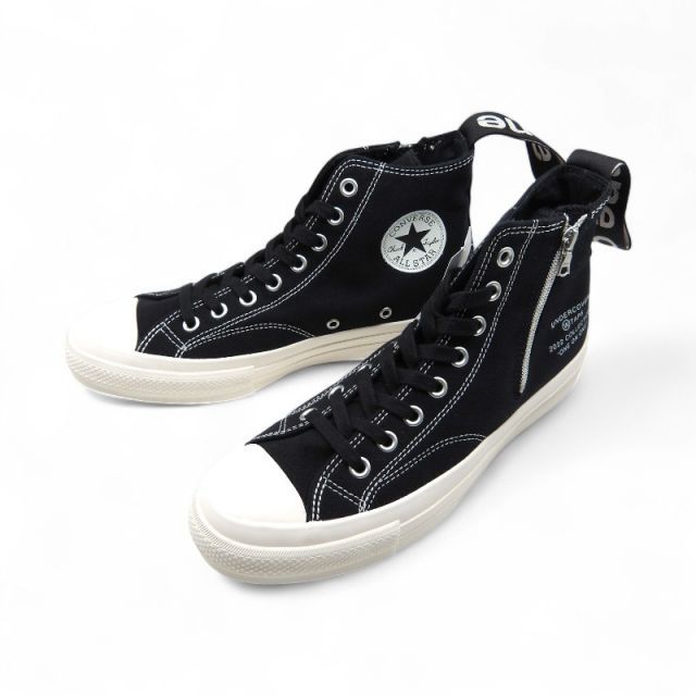 ×WTAPS× ADDICT CHUCK TAYLOR CANVAS UW Z HI BLACK サイズ27.0 cm 1 SD 164 箱有 アンダーカバー ダブルタップス コンバースアディクト チャックテイラー キャンバスハイ