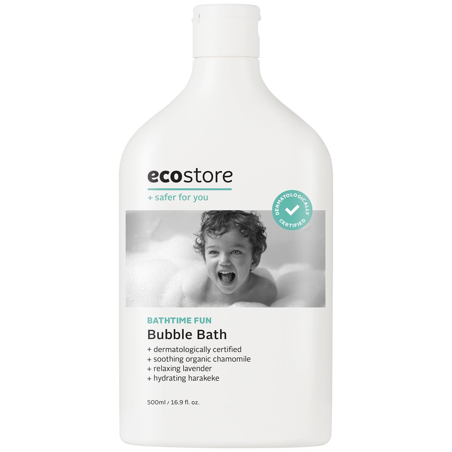 ecostore(エコストア) バブルバス 【ラベンダーu0026ゼラニウム】 500mL 泡風呂 ベビー 赤ちゃん用 入浴剤 泡 お風呂 オーガニックカモミール配合 肌にやさしい 合成香料不使用