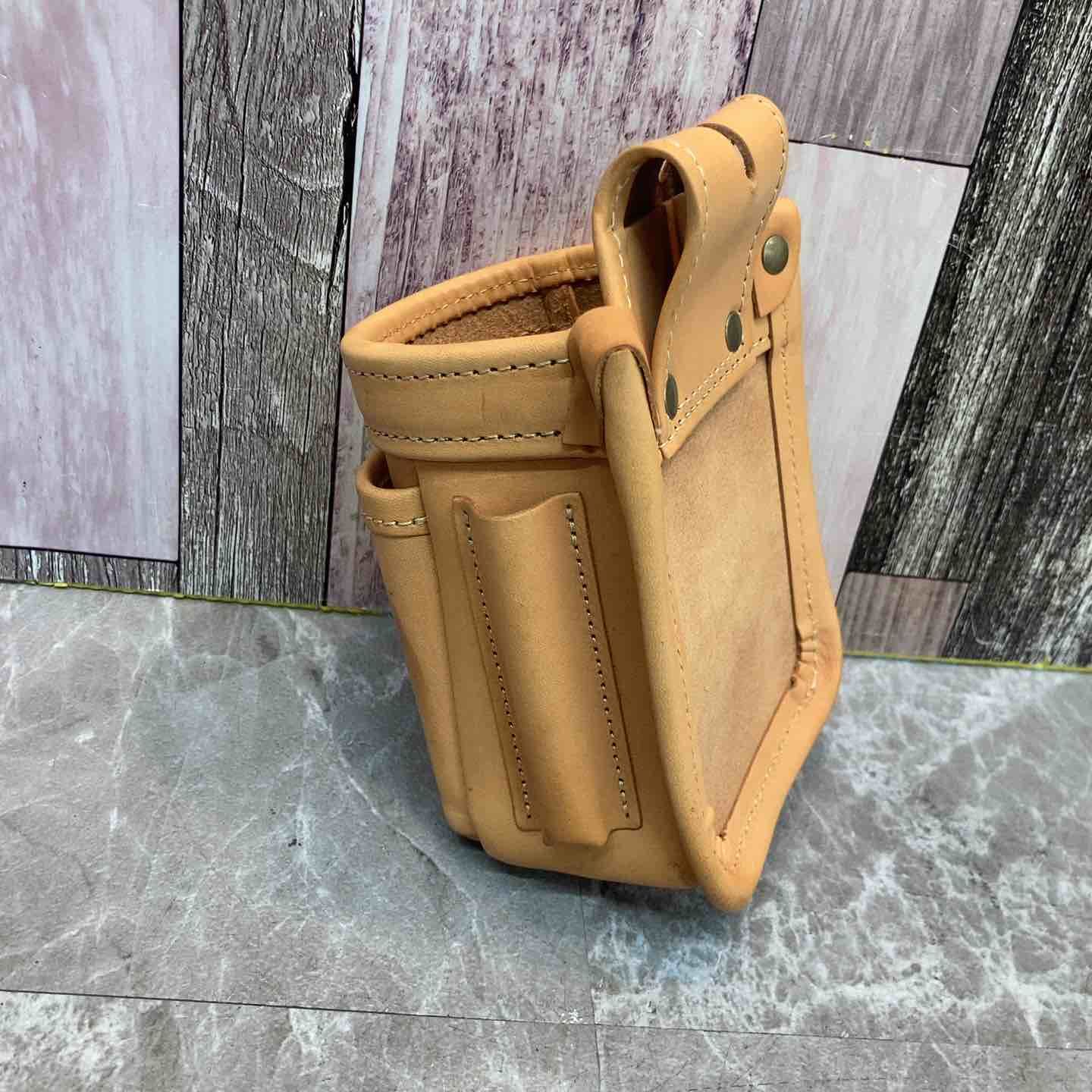 ヌメ革 小物腰袋