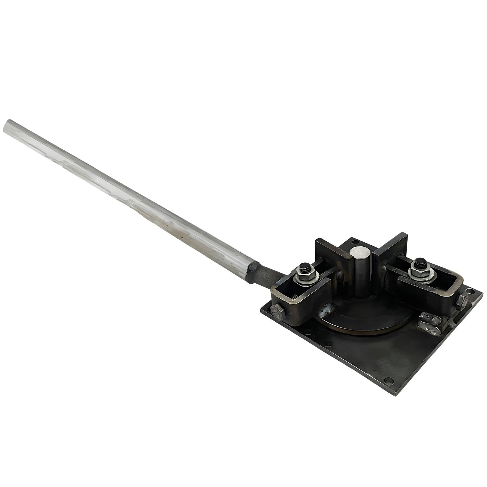 YASICA ベンダー 鉄筋曲げ機 ベアリング式 手動 丸鋼 ステンレス棒 金属板曲げ機 平鉄 アルミ製品 ブラック 12mm