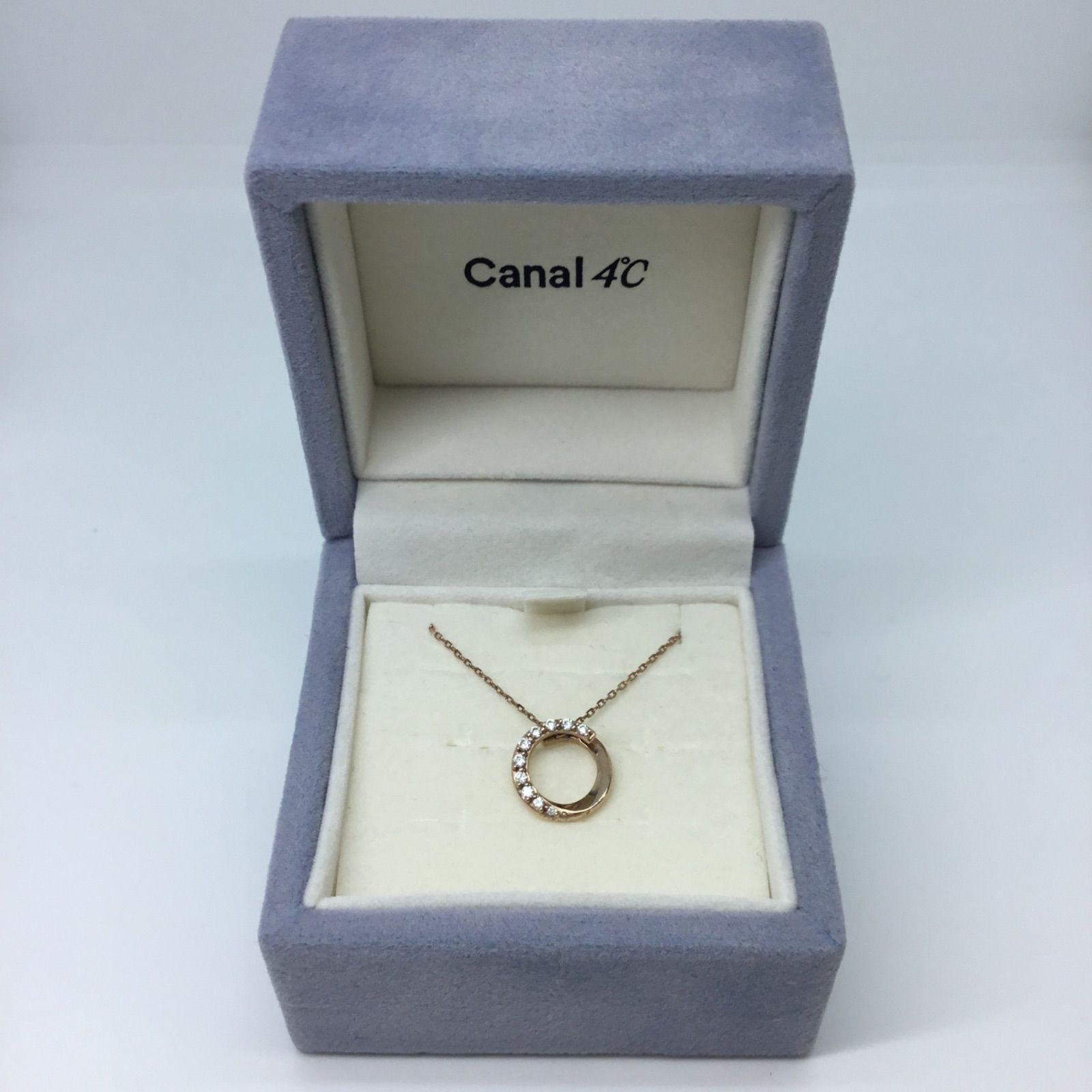 ケース付き☆ 良品 Canal 4℃ ／ カナル ヨンドシー ／ 4℃ ネックレス