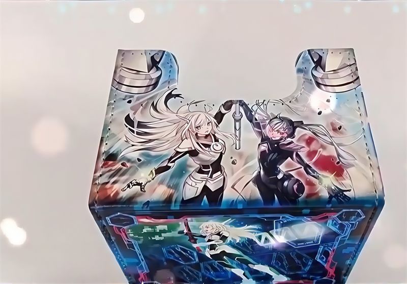 遊戯王 閃刀姫＝ゼロ レザーデッキケース 閃刀姫＝ゼロ 閃刀亜式-レムニスゲート デッキケース 遊戯王