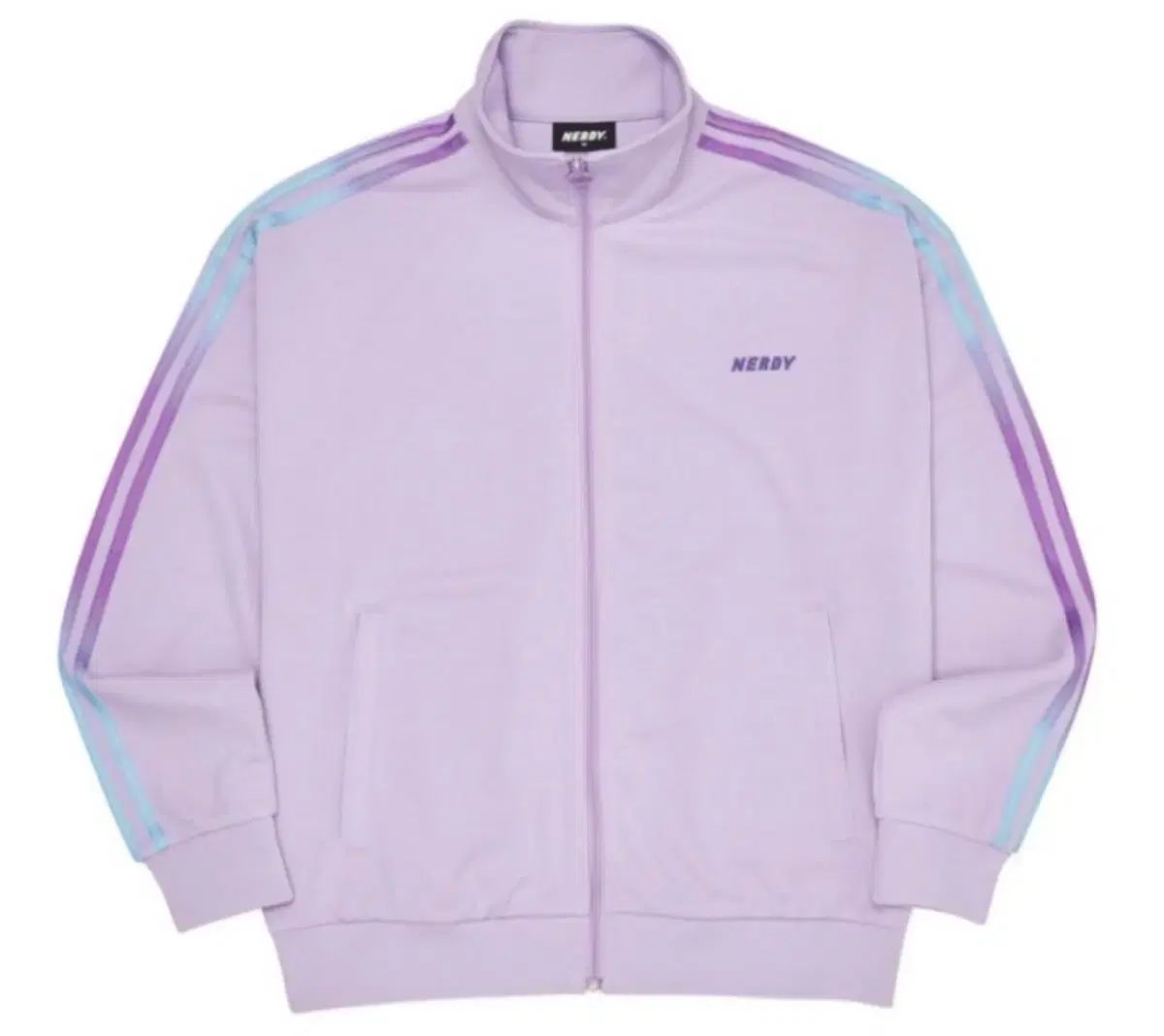NERDY ノルディ ライトパープル ジップアップ XS