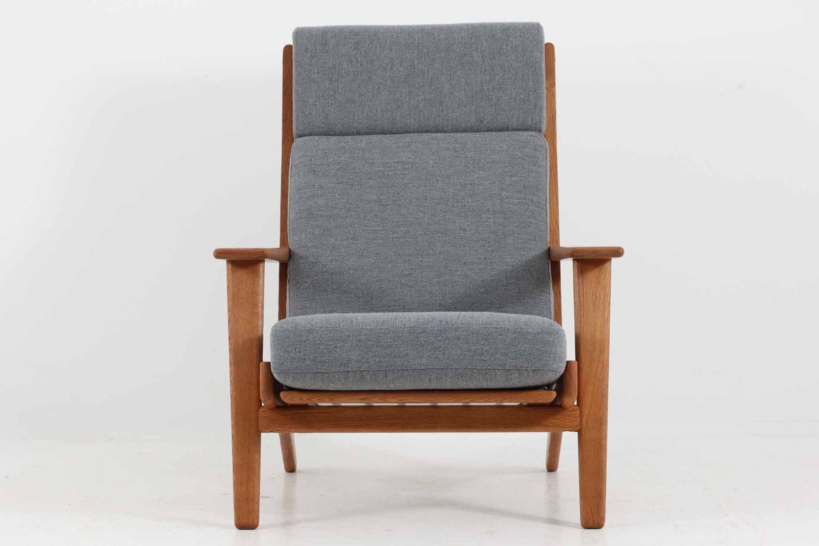北欧家具ビンテージ GE290A ハイバックソファ オーク材 Hans J.Wegner