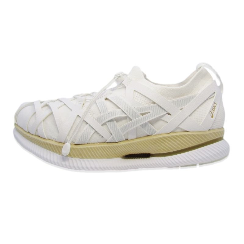KENGO KUMA × ASICS アシックス 27cm METARIDE AMU 1011A879-100 隈研吾 メタライド アム ウーブン WHITE|GUM 18000316