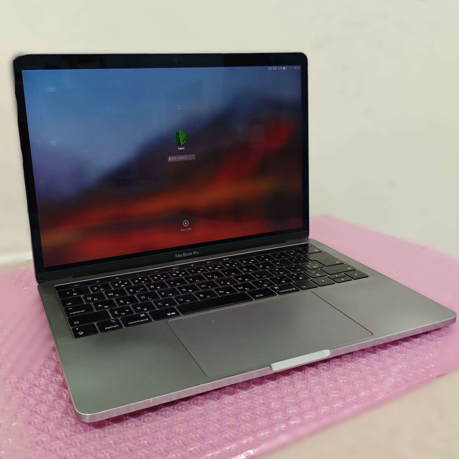MacBook Pro2018 15インチ SSD256GB メモリ16GB