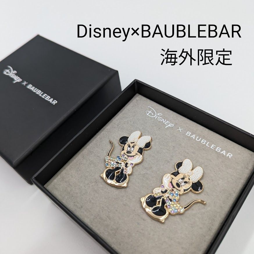 新品】海外限定 Disney×BAUBLEBAR コラボ ミニーマウス ピアス - メルカリ