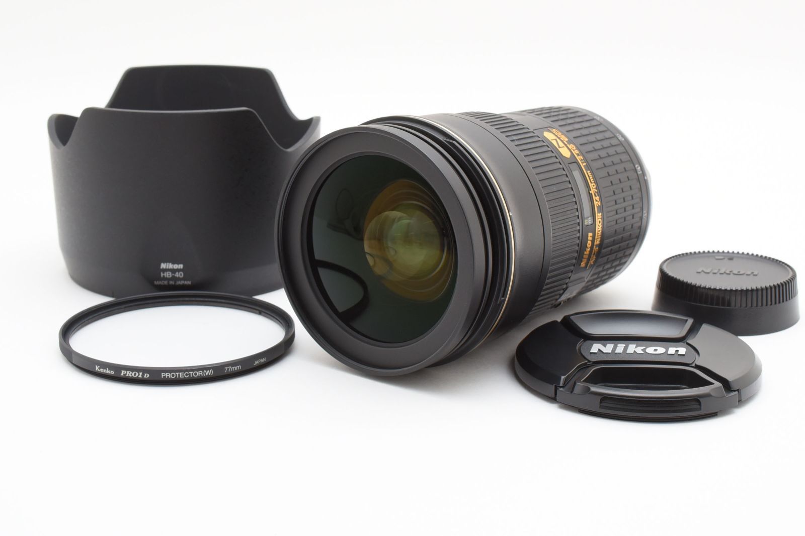 上品 ニコン Nikon AF-S NIKKOR 24-70mm F2.8G ED 多数 LL470 5691