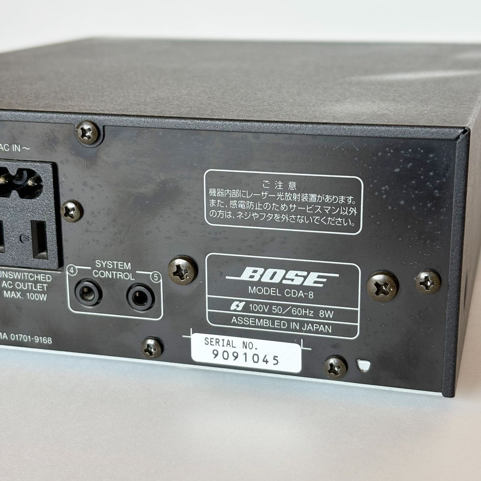 CDA-8 BOSE - CDプレーヤー ボーズCDプレーヤー メルカリ アメリカン