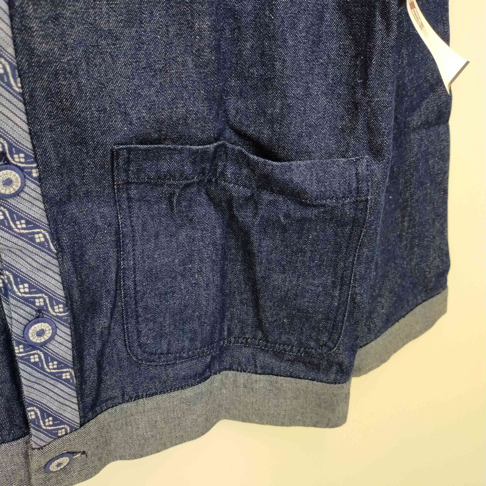 フランクリーダー FRANK LEDER ドイツ製 8OZ WASHED DENIM CARDIGAN カーディガン メンズ import：S -  メルカリ