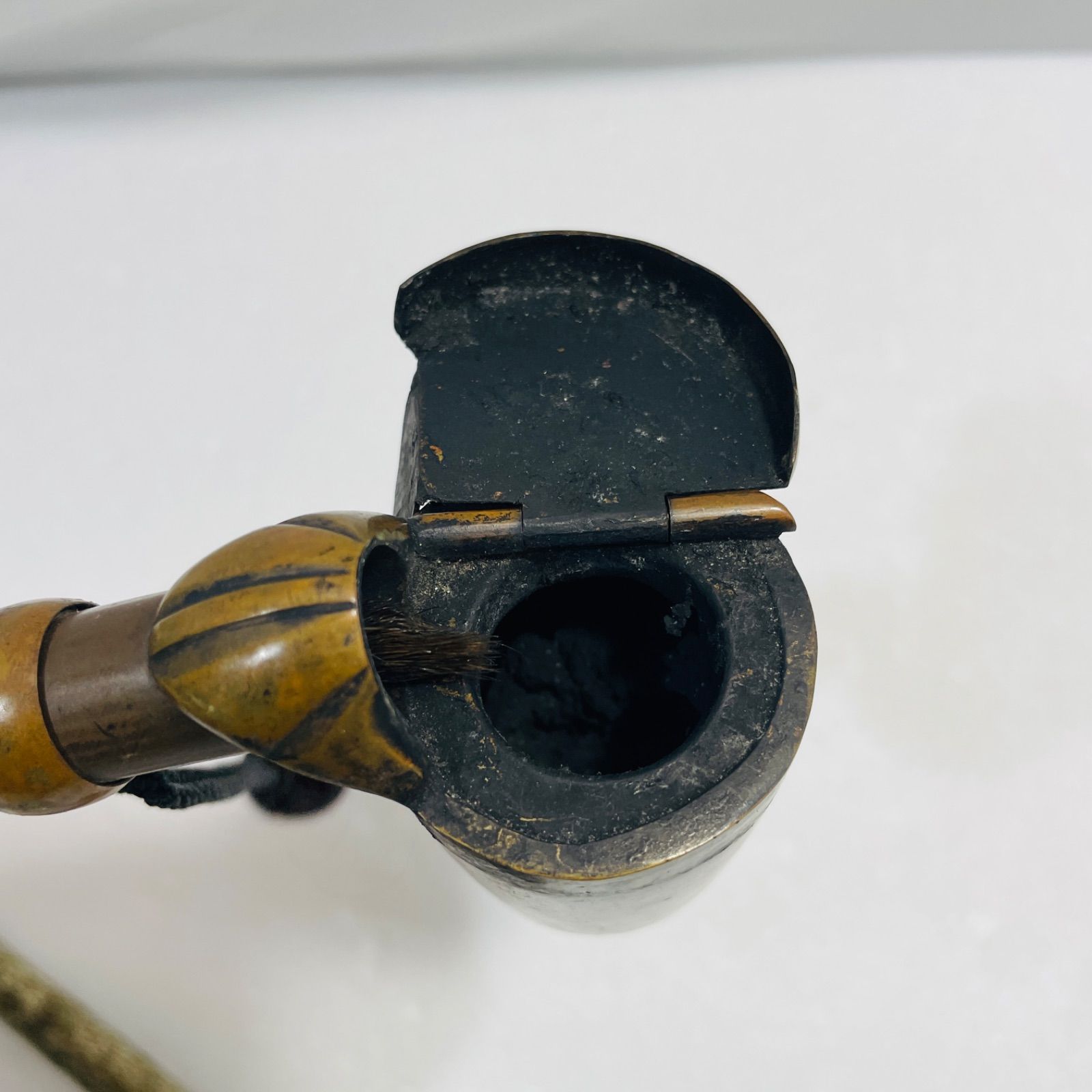 2本セット 矢立（やたて） 携帯用筆入 アンティーク 骨董品