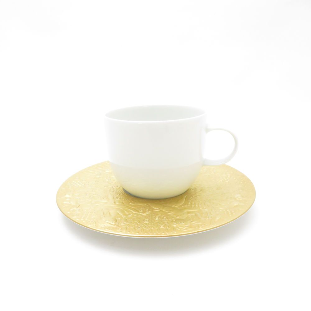 ♥ Rosenthal ローゼンタール 魔笛 ゴールド スタジオライン コーヒーカップ＆ソーサー ビョルン ウィンブラッド SC8739H2