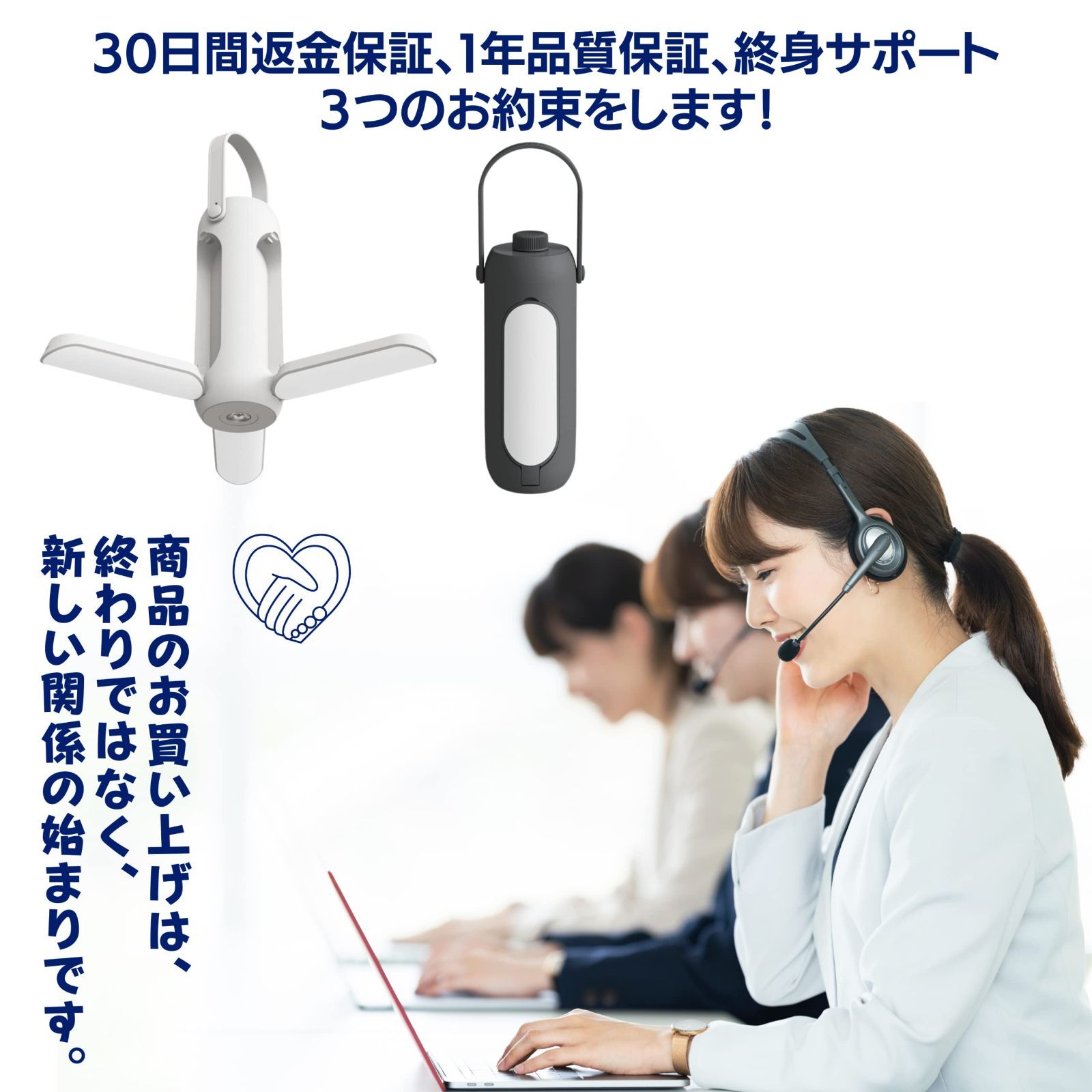 【在庫処分】LED多機能ランタン 750ルーメン充電式3色無段階調光 Labo 360°照明 Genki (ホワイト)