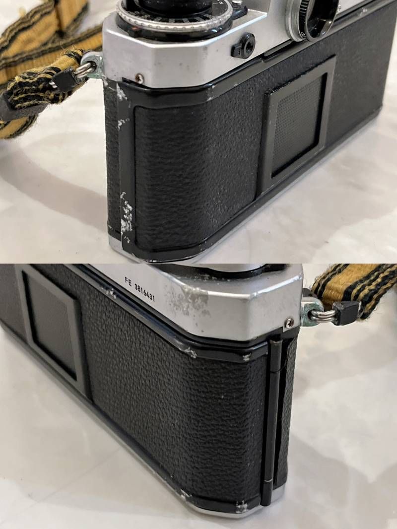 ジャンク NiKon FE シルバーボディ Nikon FE2 ブラックボディ ジャンク