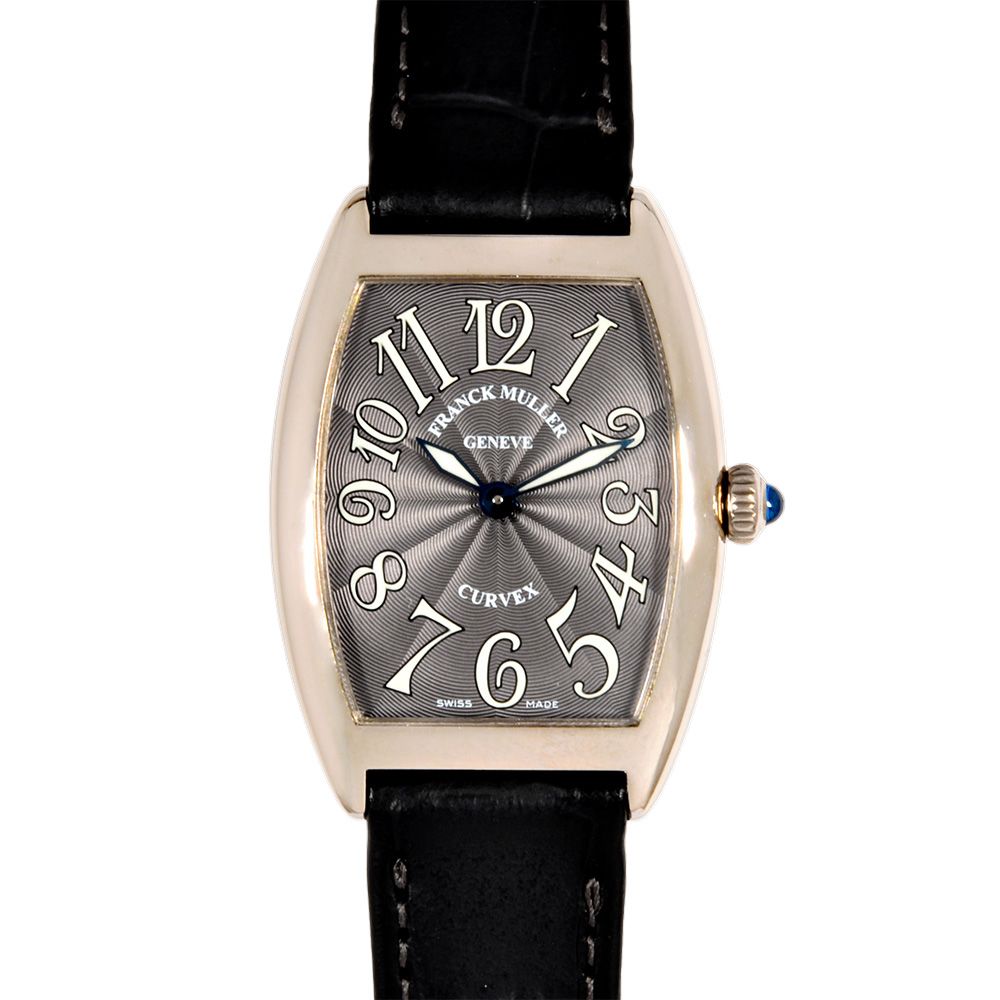 フランクミュラー FRANCK MULLER 1752QZ トノウカーベックス 腕時計 グレー文字盤 ギョーシェ レディース