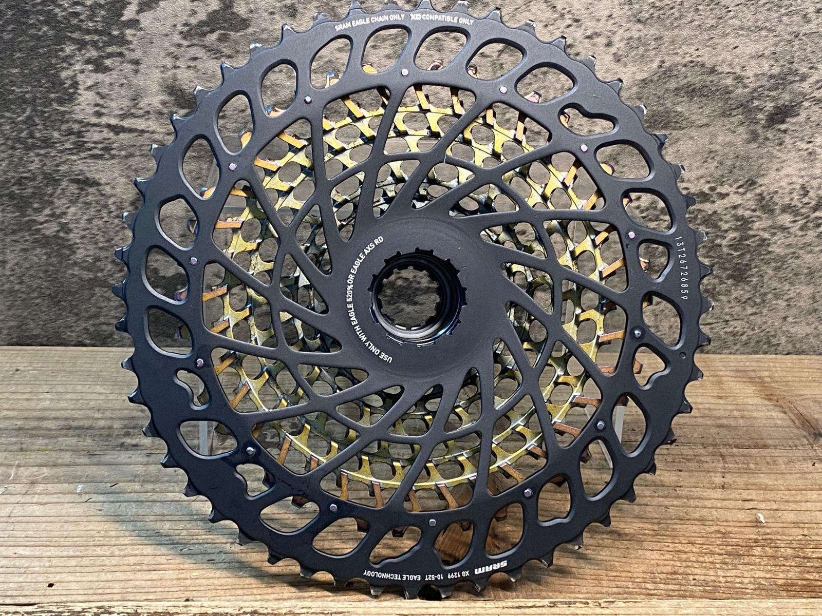 SRAM XG 1299 10-52T スプロケット新品 SRAM XX1 Eagle XG-1299 Cassette - 12-Speed, 10-52t, Copper, For XD