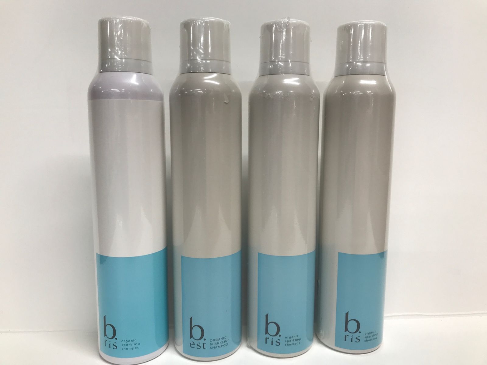 ビーリス オーガニックスパークリング炭酸シャンプー 200g 4本 まとめ