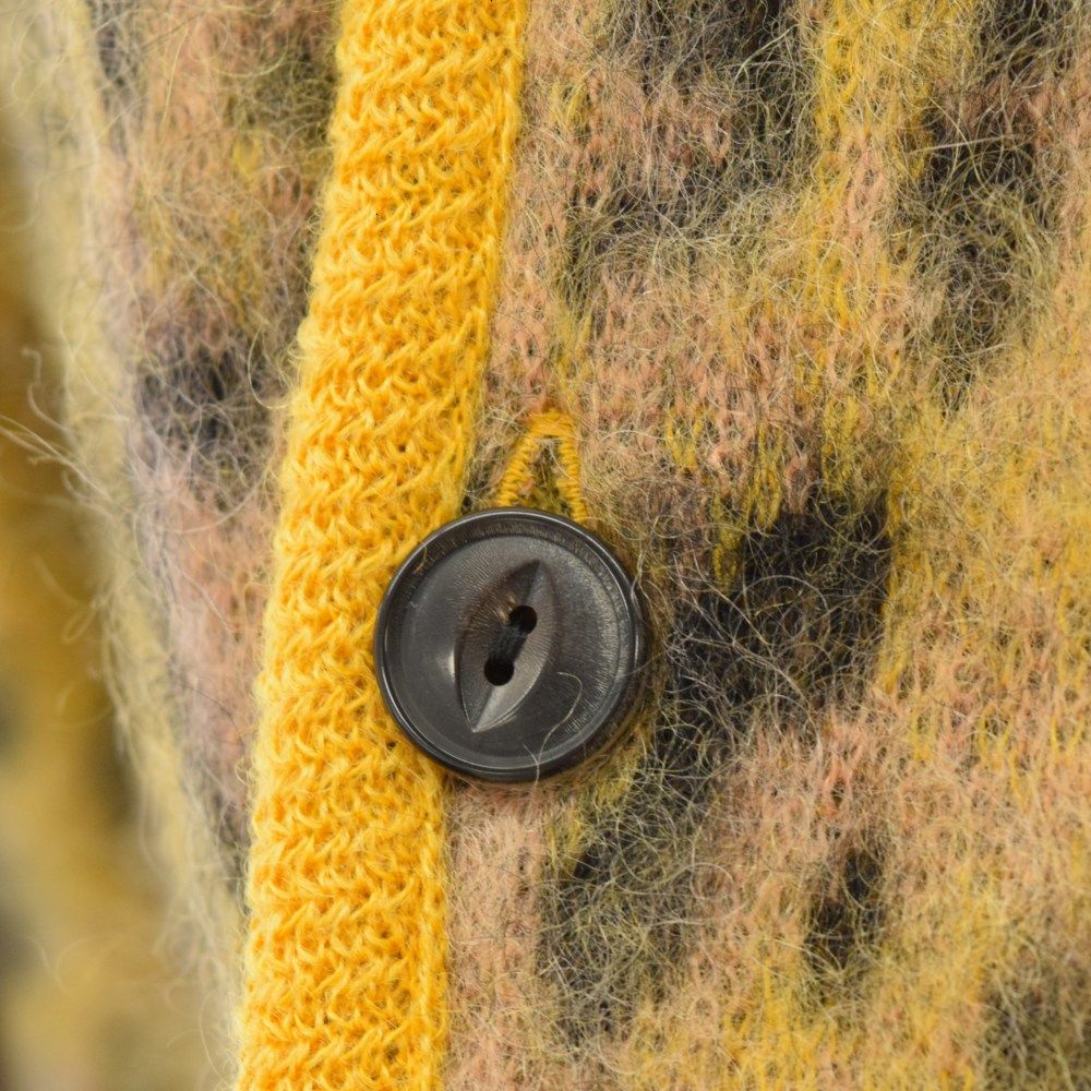 WACKO MARIA (ワコマリア) 22AW 22FW-WMK-KN11 LEOPARD MOHAIR