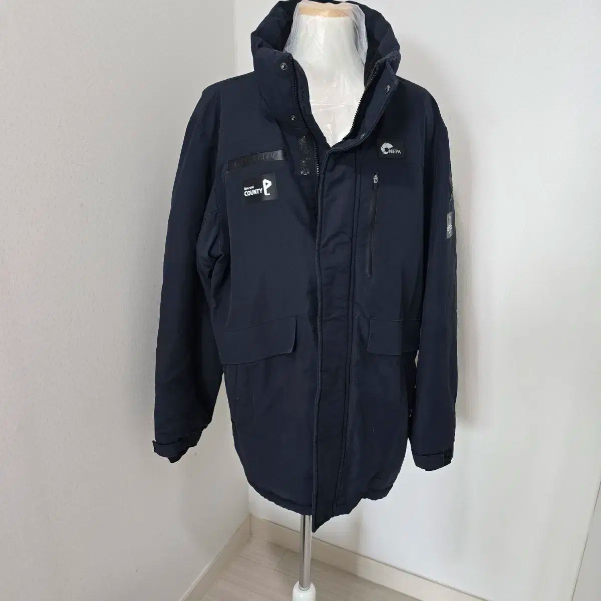 NEPA ネパ メンズ ネイビー ウィンドブレーカー ジャケット アウター 105