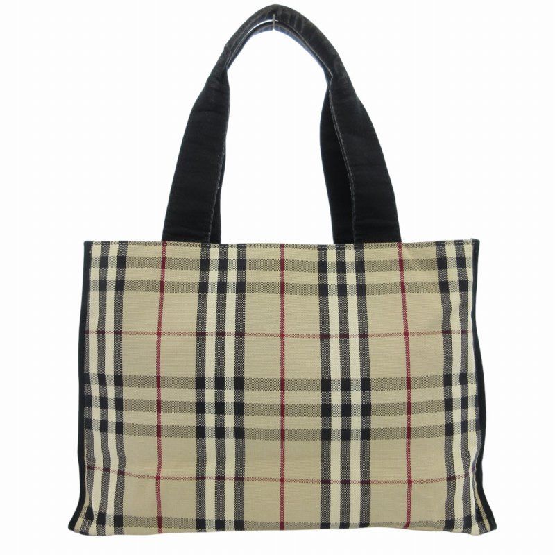 タグ付】BURBERRY LONDON ノバチェック柄 トートバッグ