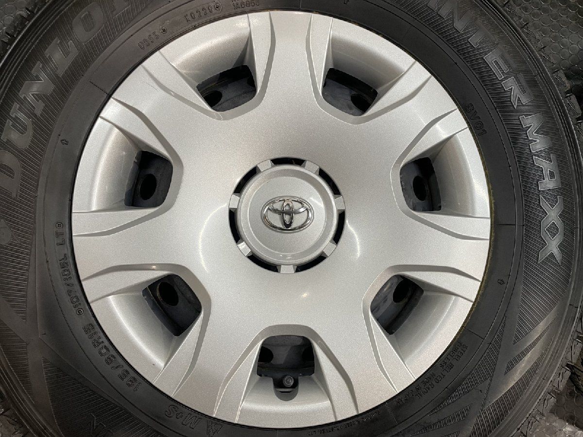 ハイエース　200系　純正アルミ　スタッドレスタイヤセット ハイエース 200系 純正アルミ スタッドレスタイヤセット DL SV01 195