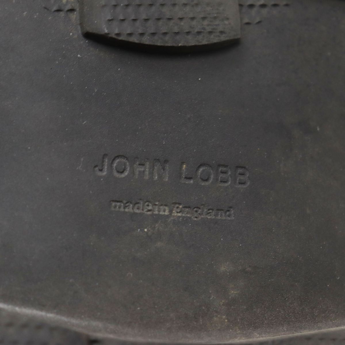 【ドンドン見直し】良品●JOHN LOBB ジョンロブ SENTRY 0015ラスト Uチップ レザーシューズ ブラック 7 1/2E イングランド製  メンズ