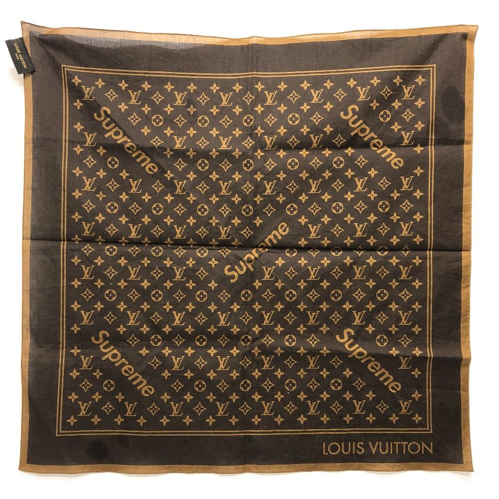 LOUIS VUITTON ルイヴィトン ハンカチ SUPREMEコラボ バンダナ MP1889