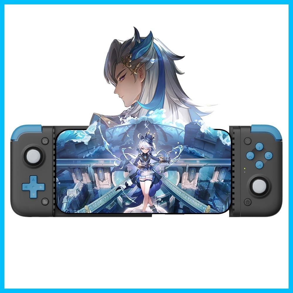 スマホ Bluetooth コントローラー Android iPhone 全シリーズ適用 モバイルコントローラー pc X2s ゲームパッド ホールジョイスティック デュアルトリガー付き Delta 原神 GameSir ゼンレスゾーンゼロ ゲームコントロー
