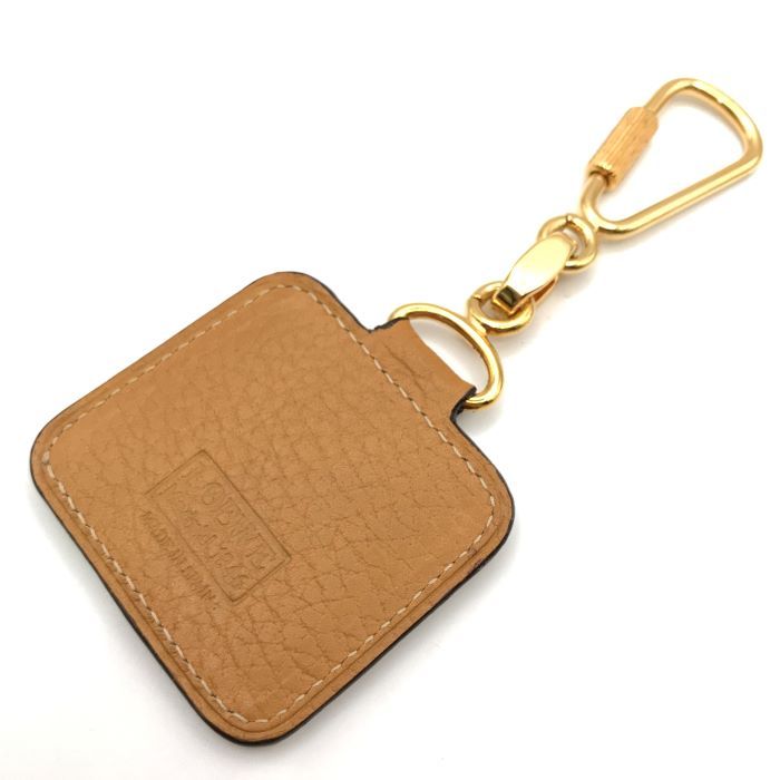 展示品 LOEWE ロエベ アナグラム ケース 財布 ロゴ キーホルダー チャーム レザー ブラウン m13095 展示品 LOEWE ロエベ アナグラム コインケース 財布 ロゴ キーホルダー