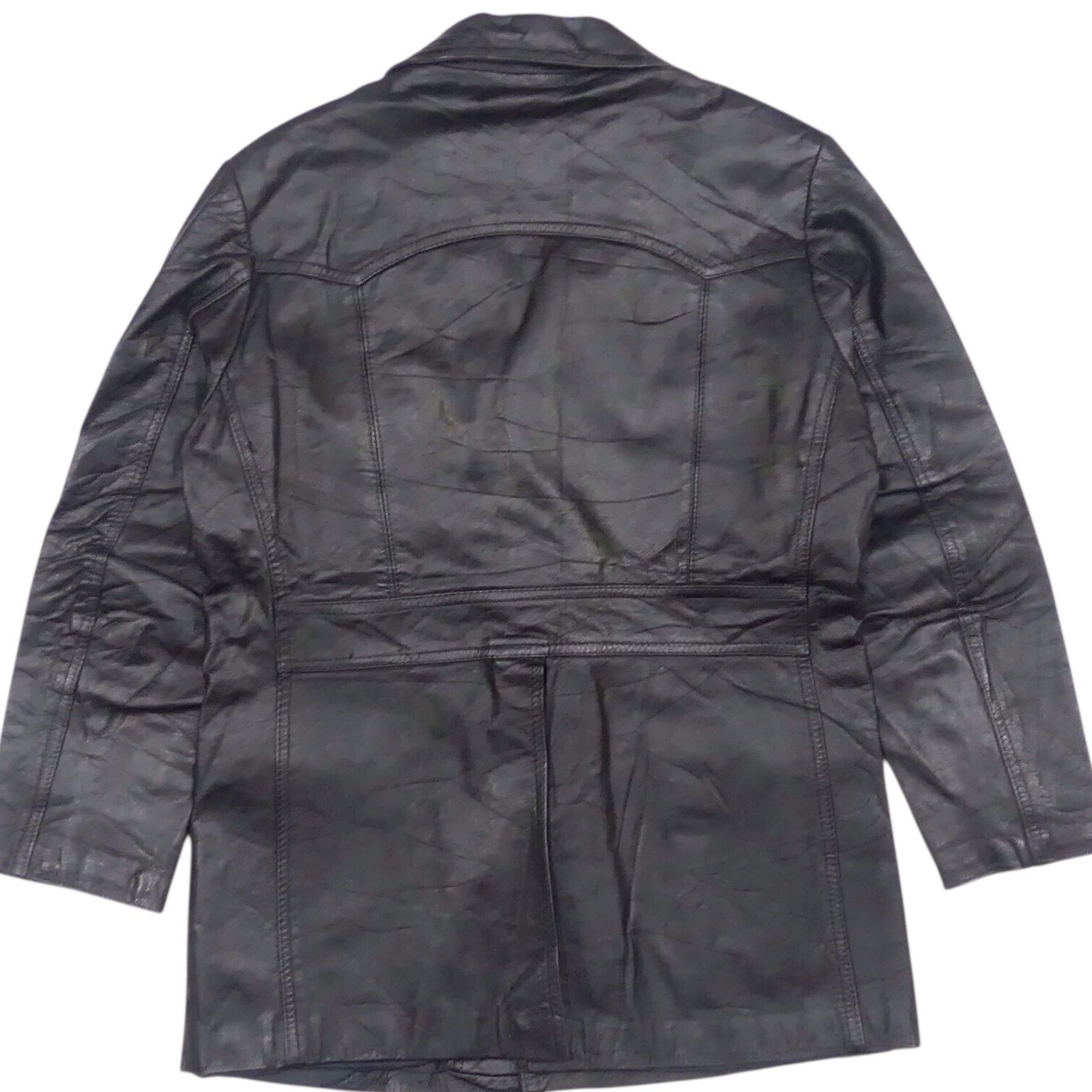 Levi's リーバイス テーラードジャケット レザー M 本革 メンズ 黒