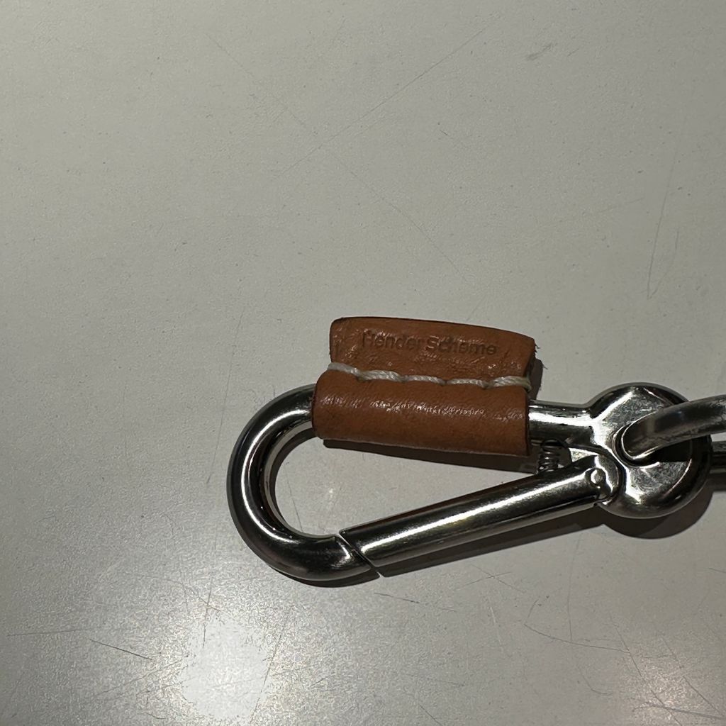 全品本物! Hender Scheme エンダースキーマ Karabiner カラビナ ブラウン size - 表参道A10