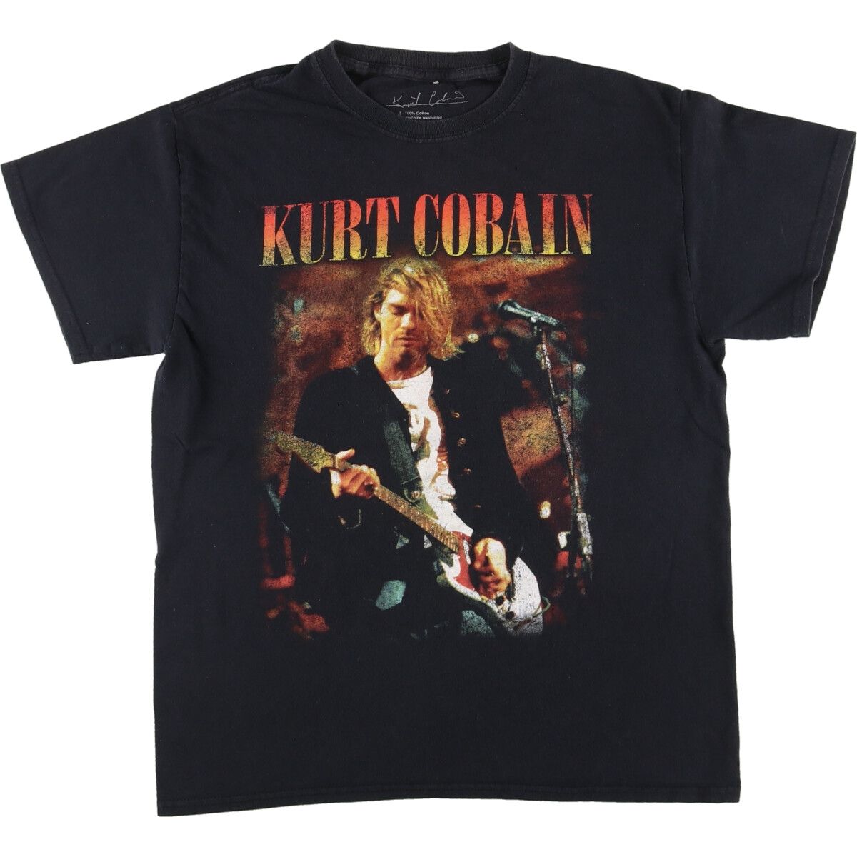 古着 カート コバーン KURT COBAN バンドTシャツ バンT メンズM/eaa445079