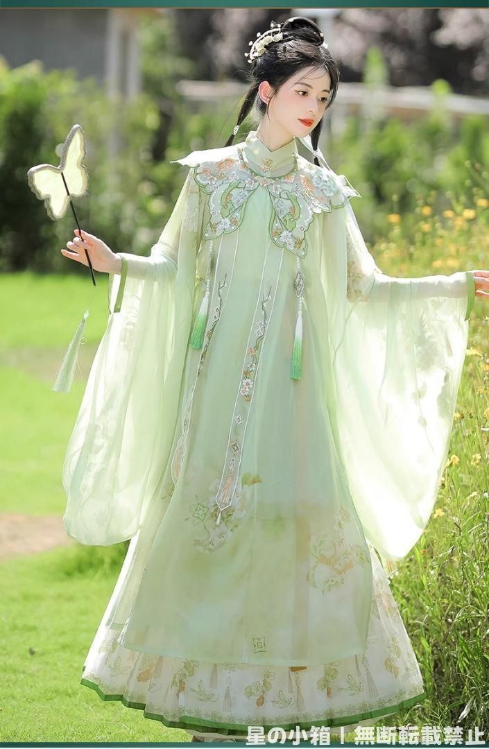 2025 豪華刺繍 漢服 かんふく 古風衣装 レトロ風 中華ロリータ コスプレ ワンピース 唐装 仙女服 中華風 美しい刺繍 撮影会 舞台演出 推し活 仮装 HF 386