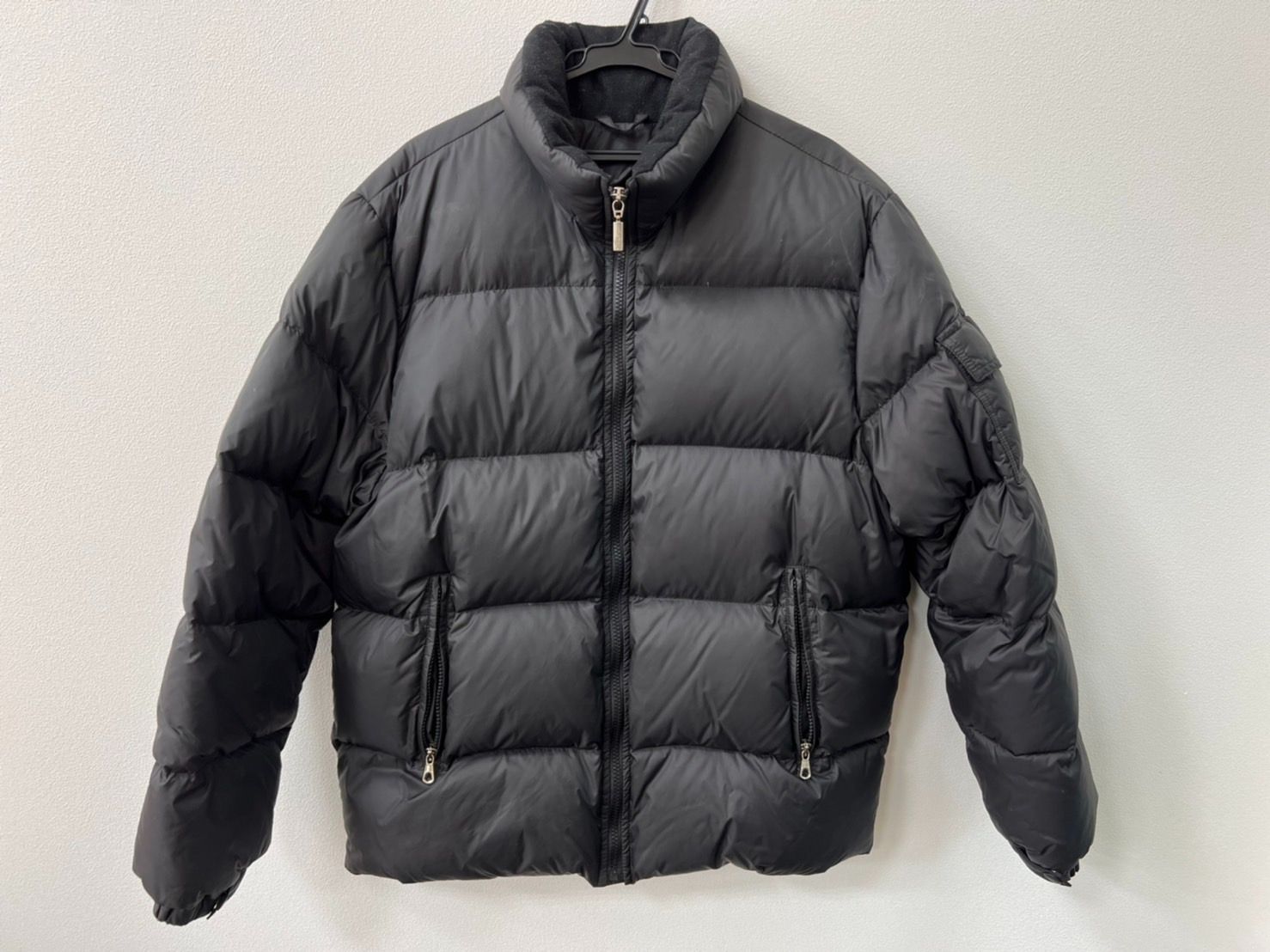 MONCLER◇ダウンジャケット/0/ナイロン/ブラック/G32-003/ビッグ ...