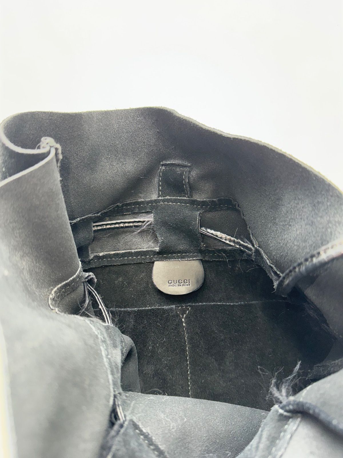 SS1997 GUCCI LEATHER SHOULDER BAG グッチ archive アーカイブ レザー