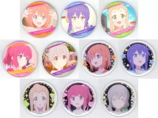 中古】バッジ・ピンズ 全10種セット 「恋する小惑星 カプセル蓄光缶