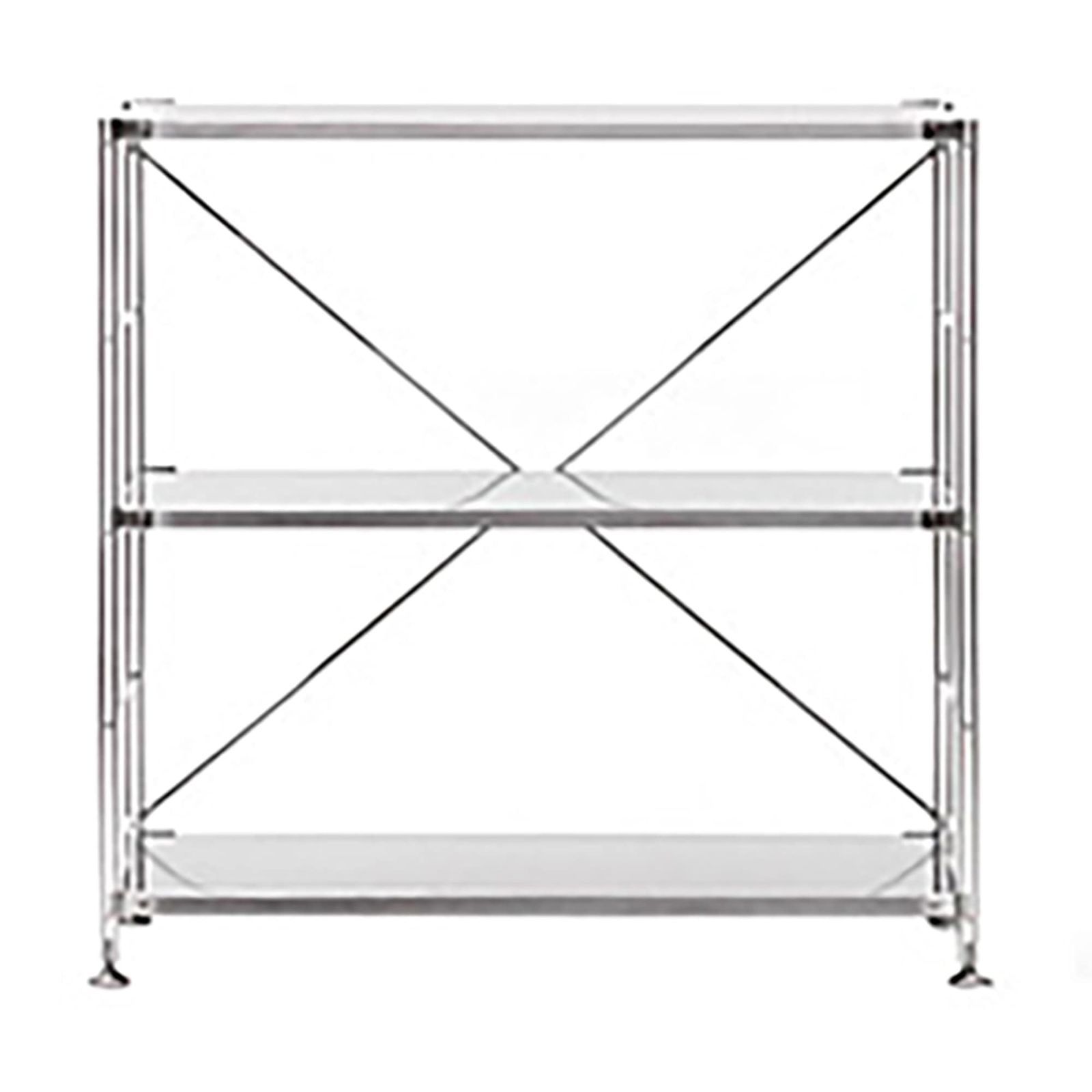 数量 ワイド ステンレスユニットシェルフ ステンレス棚セット 小 幅86×奥行41×高さ83ｃｍ 無印 83267032