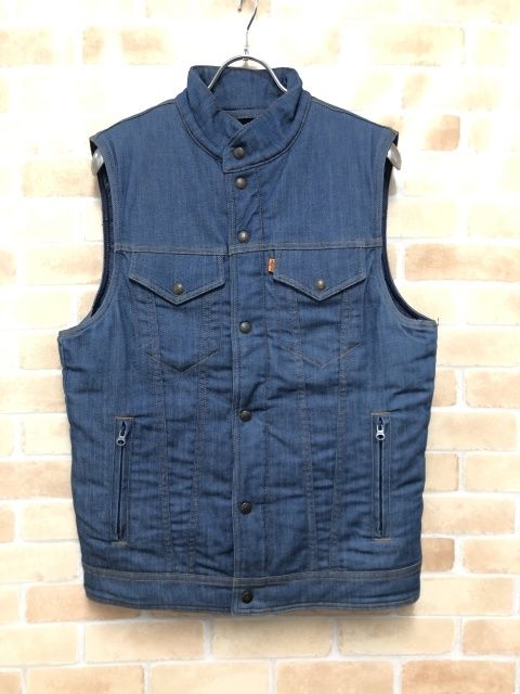 【中古】 Supreme シュプリーム 11AW Levi's Denim Down Vest インディゴ Ｍ 111393911