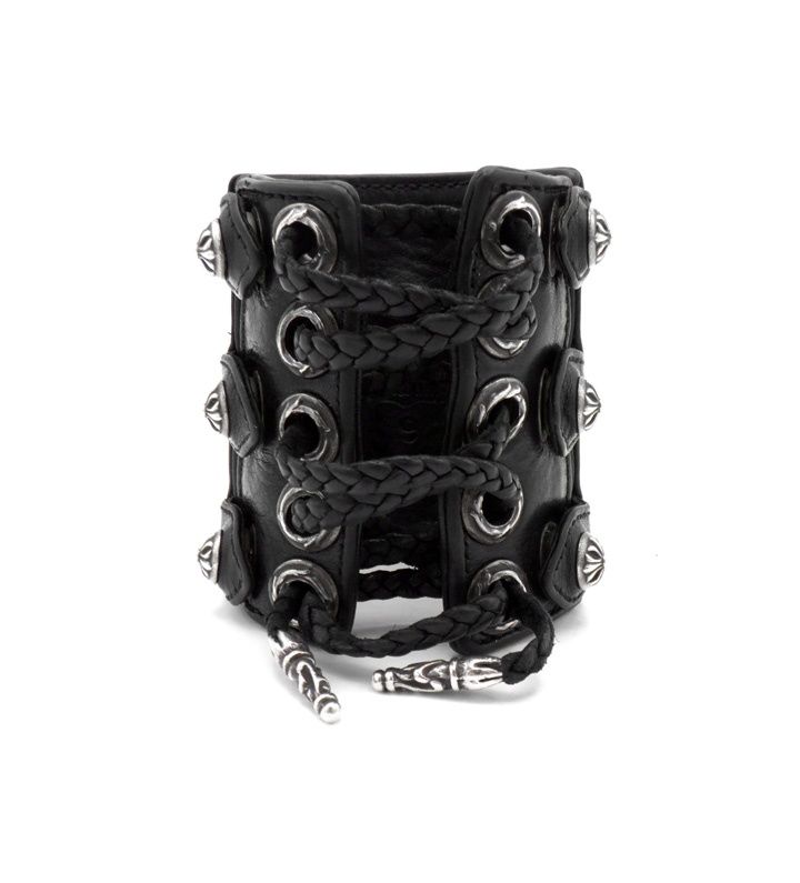 クロムハーツ CHROME HEARTS スモール CH クロス レースアップ