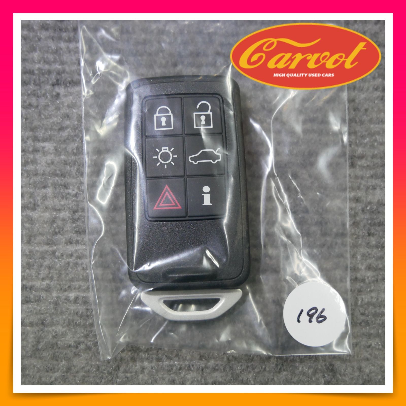 VOLVO　スマートキー【M-00196】
