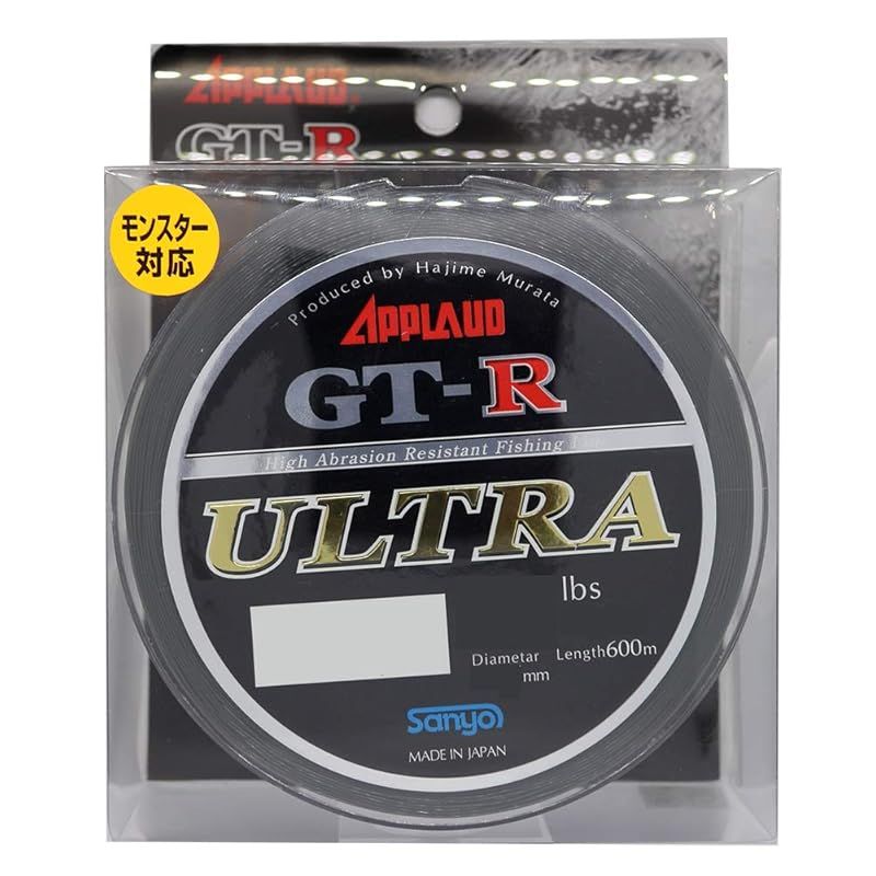 サンヨーナイロン ナイロンライン アプロード GT-R ウルトラ 600m 2.5号 10lb ダークグリーン 0