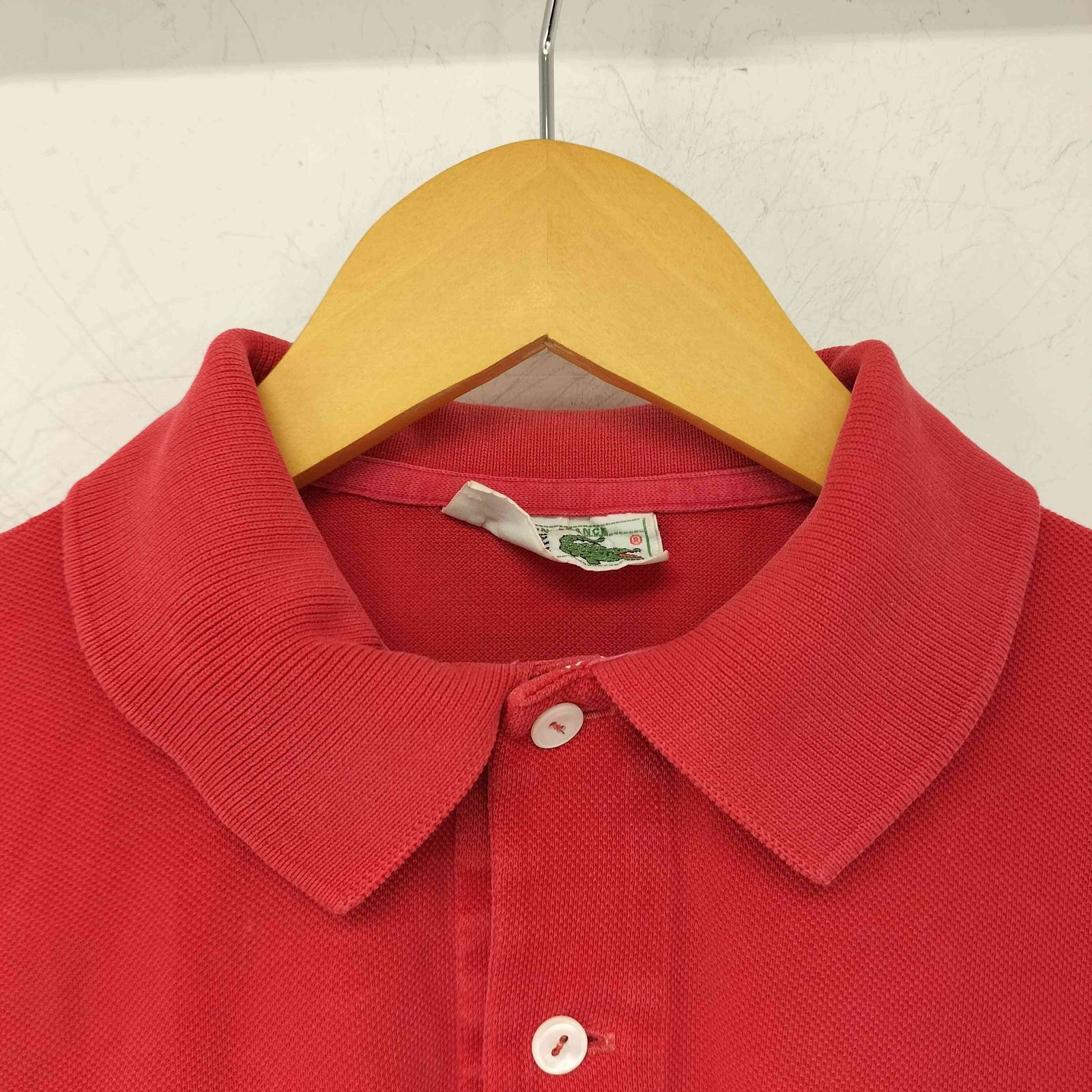 70s フランス製 CHEMISE LACOSTEシュミーズラコステ ポロシャツ 70s フランス製 CHEMISE LACOSTE ラコステ ワンポイント