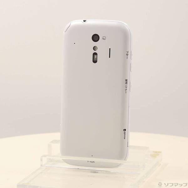 【SIMフリー】docomo らくらくスマートフォン F-42A ホワイト 本体 中古品〕 らくらくスマートフォン 32GB ホワイト F-42A docomo