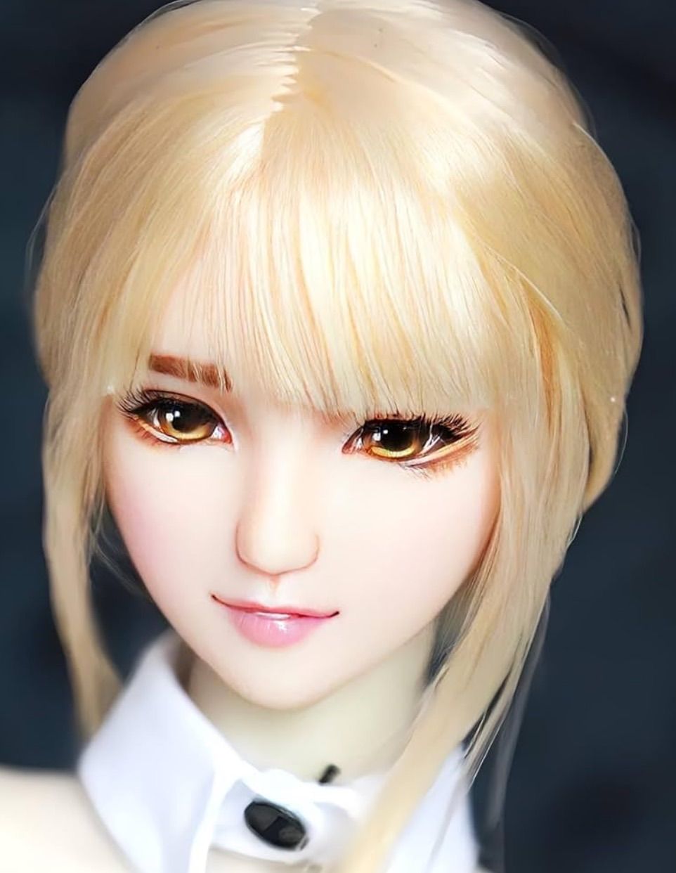 1/6 フィギュア 女性 ヘッド 手作業 手磨き リアル クオリティー