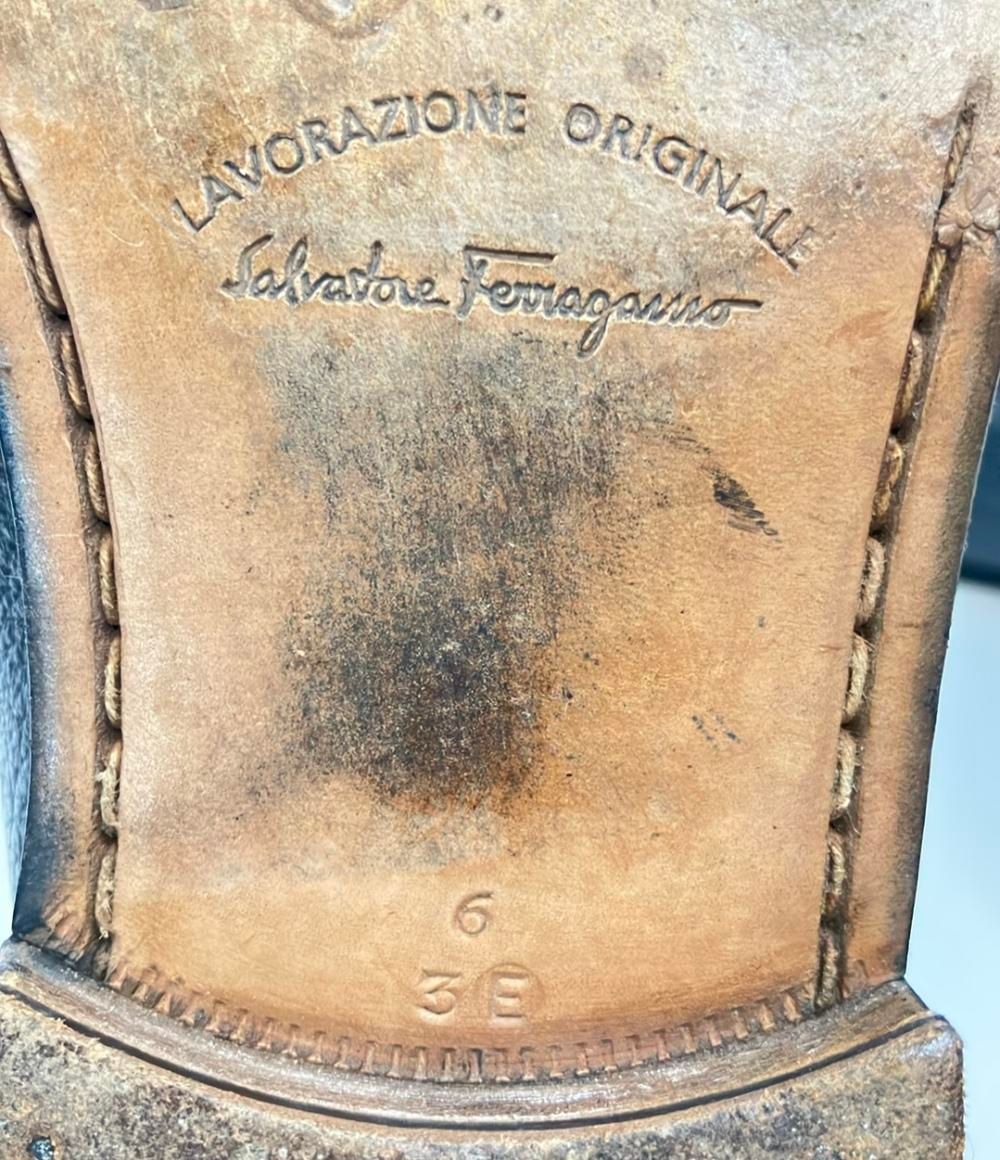 サルヴァトーレフェラガモ ビットローファー メンズ SIZE 6 3 E XS Salvatore Ferragamo