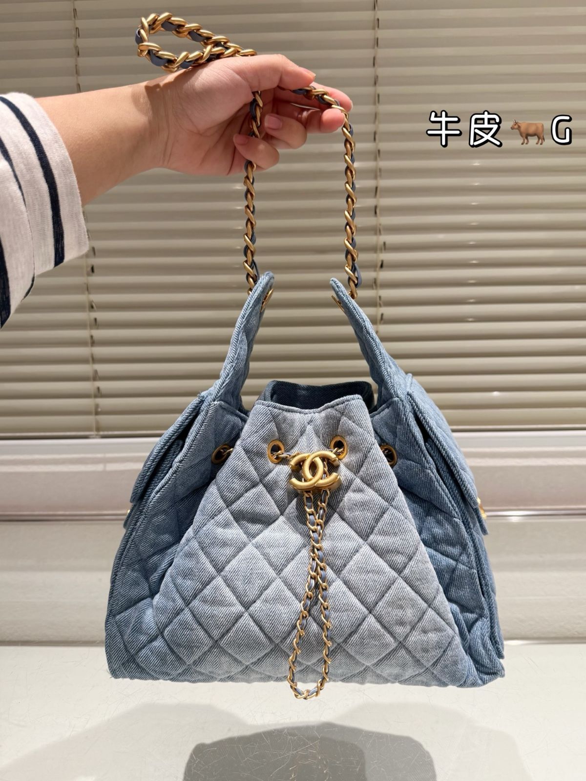 今日特価】Chanel 25s シャネル 25s スモール ライトブルー
